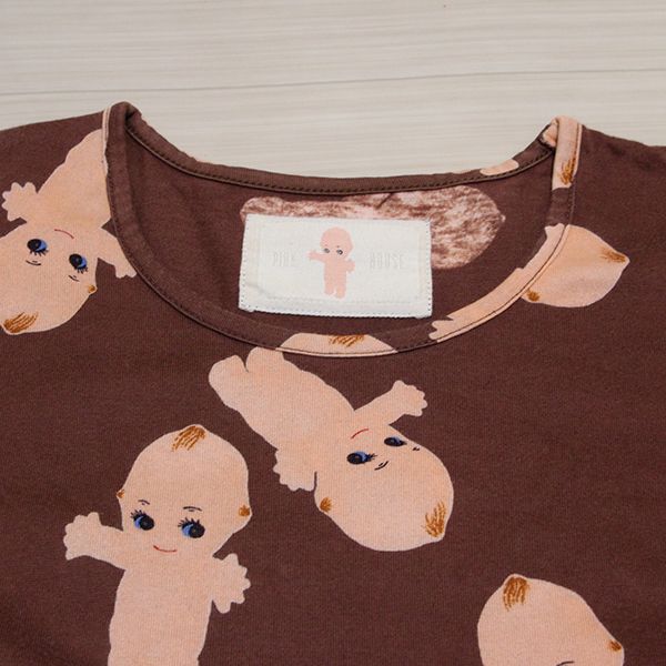 茶キューピーTシャツ - ピンクハウス通販｜リサイクルブティックClub CANDY