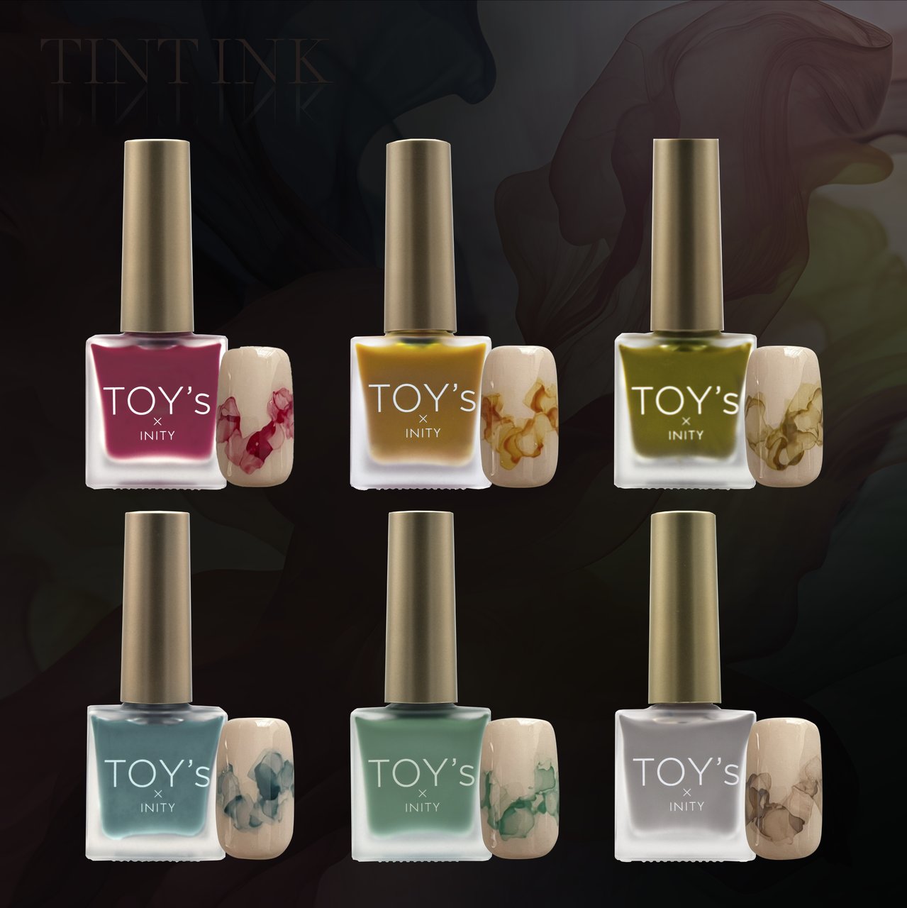 TOY＇s x INITY ティントインク 6色セット | TOY's × INITY