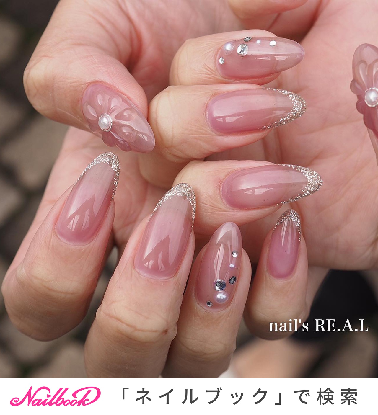 nail's RE.A.L 広金典子のネイルデザイン[No.6369274]｜ネイルブック