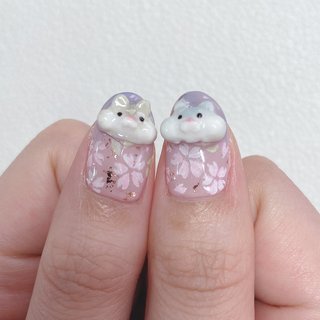 2026年】新着順｜3D(エンボス/立体)/#ハムスターのネイルデザイン