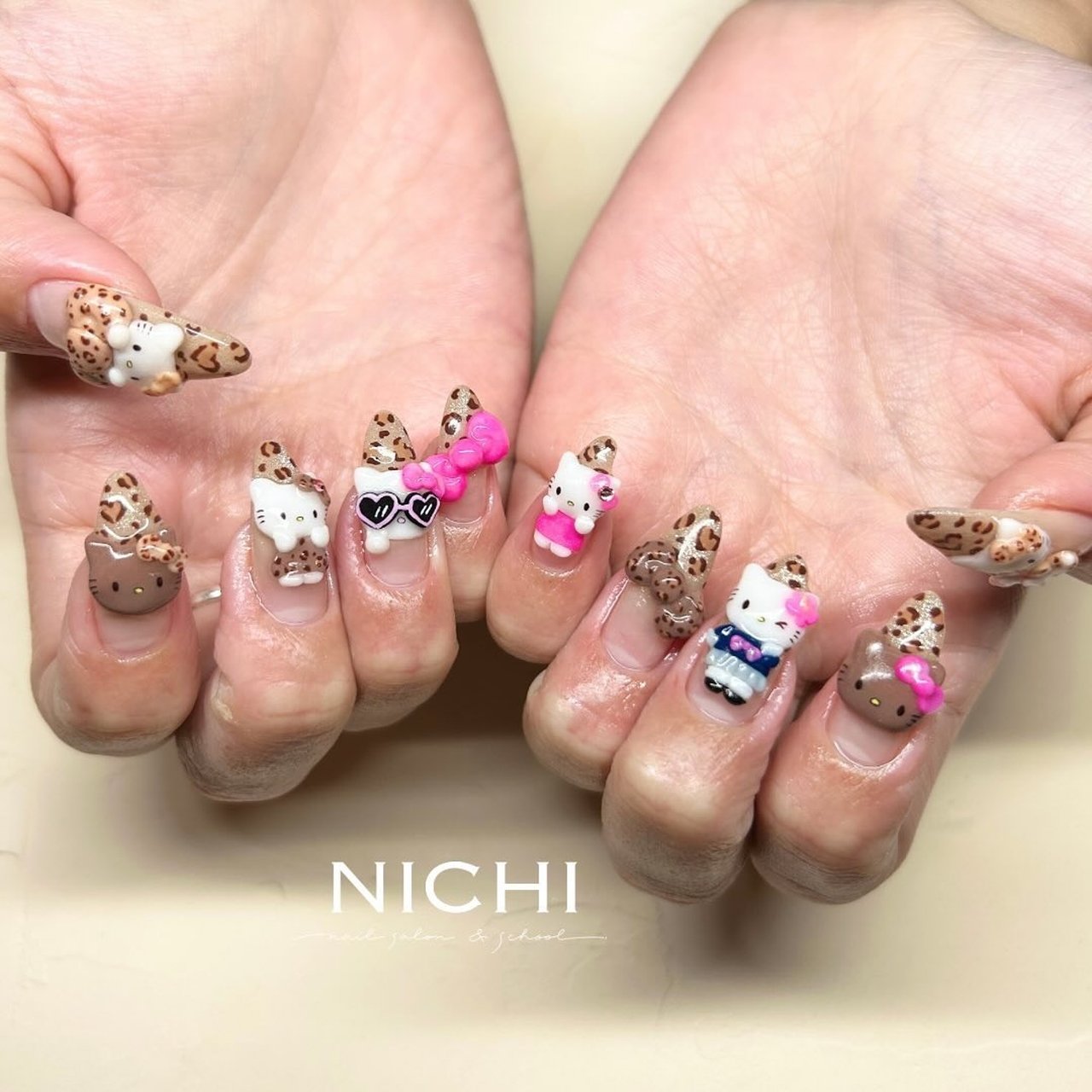 秋/冬/オールシーズン/ハンド/レオパード - NICHI nail salon & school