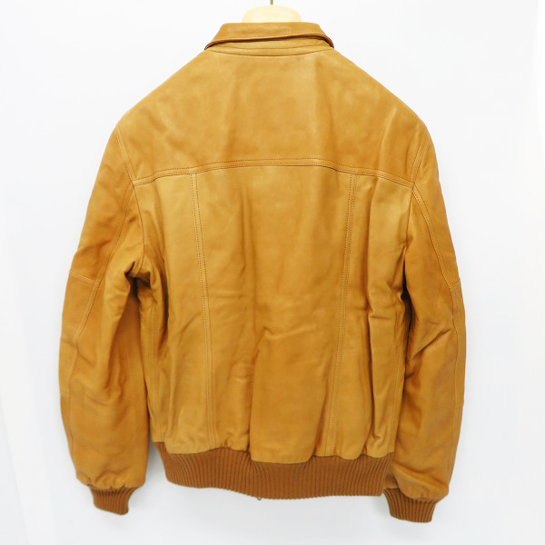 BRUNELLO CUCINELLI/ブルネロクチネリ レザージャケット/ブルゾン/Mの