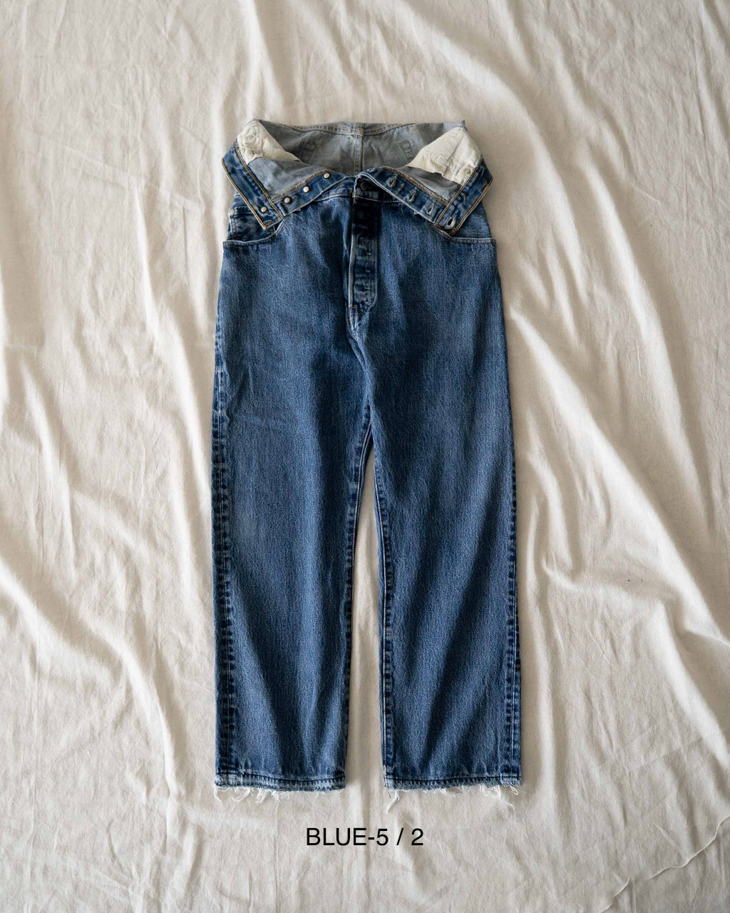 QUIITO キイト ダブルウエスト デニムパンツ レディース W WAIST DENIM