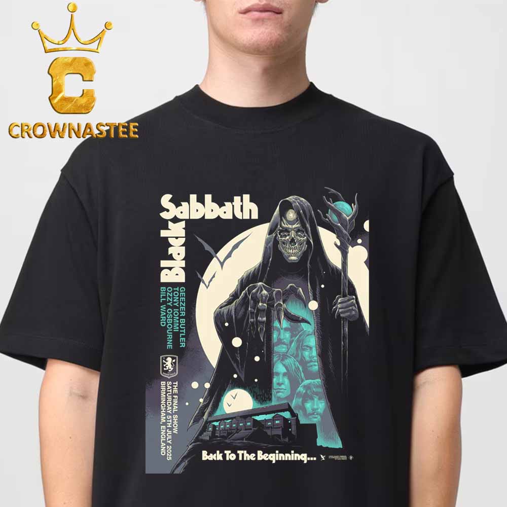Back To The Beginning Ozzy Osbourne 2025 Black Sabbath Skeleton