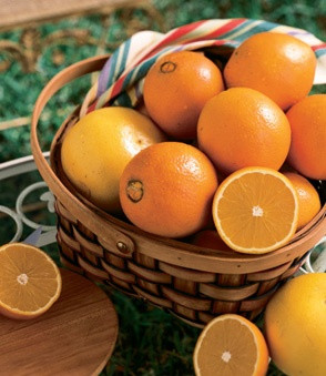 Four-Fifths Bushel Texas Oranges | Crockett Farms