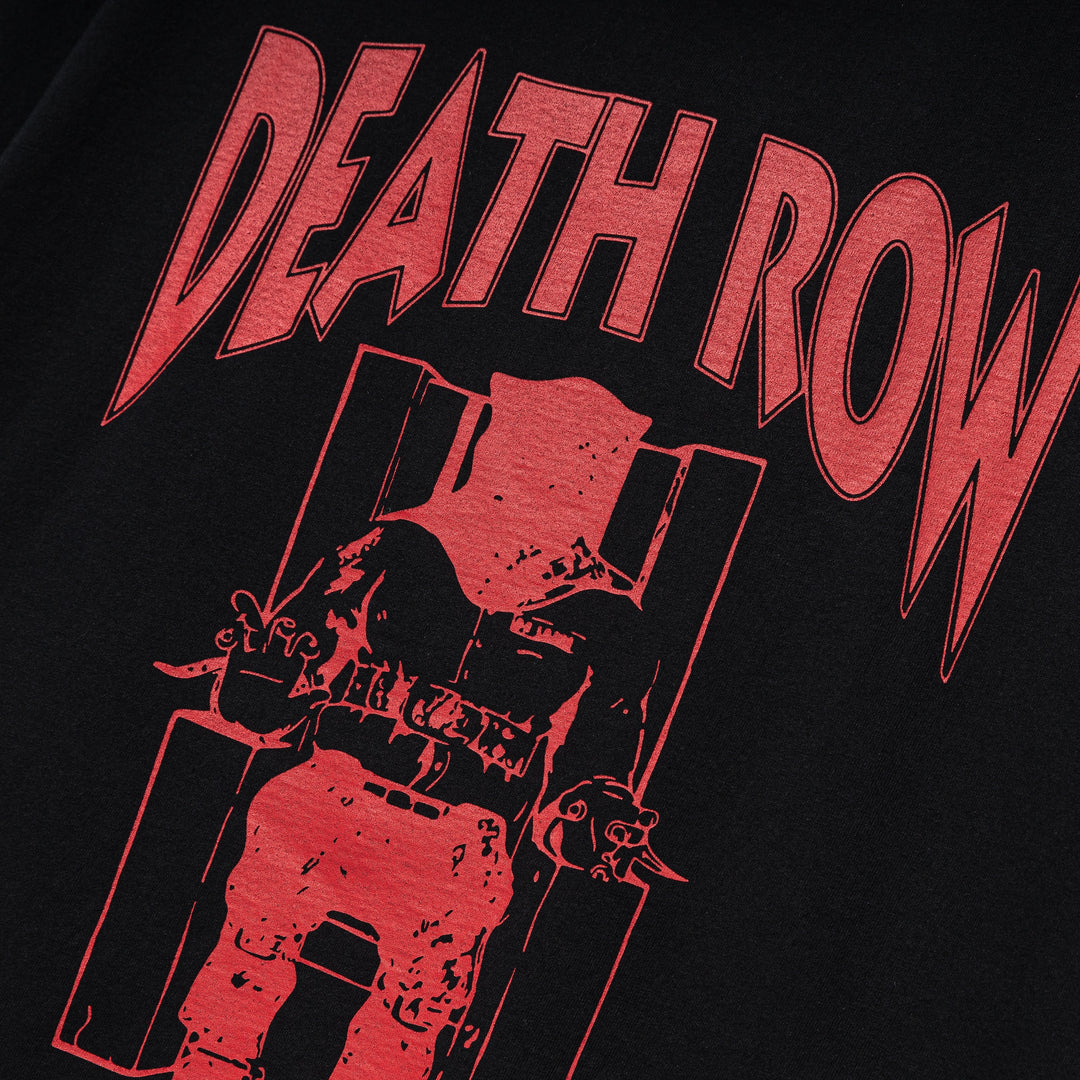 Wacko Maria X Death Row Records Washed Heavy Weight Tee | Black