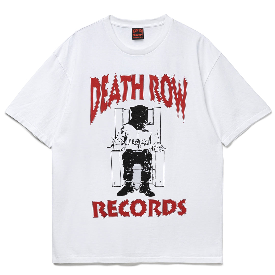 Wacko Maria X Death Row Records Washed Heavy Weight Tee | White