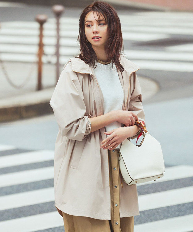 ナイロン2WAYストレッチ フーデットアウター / 23区 | ファッション