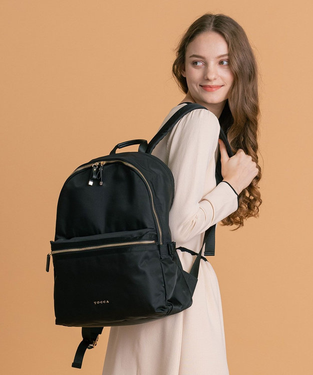 A4サイズ対応・PCポケット付き】SIDE RIBBON BACKPACK バックパック