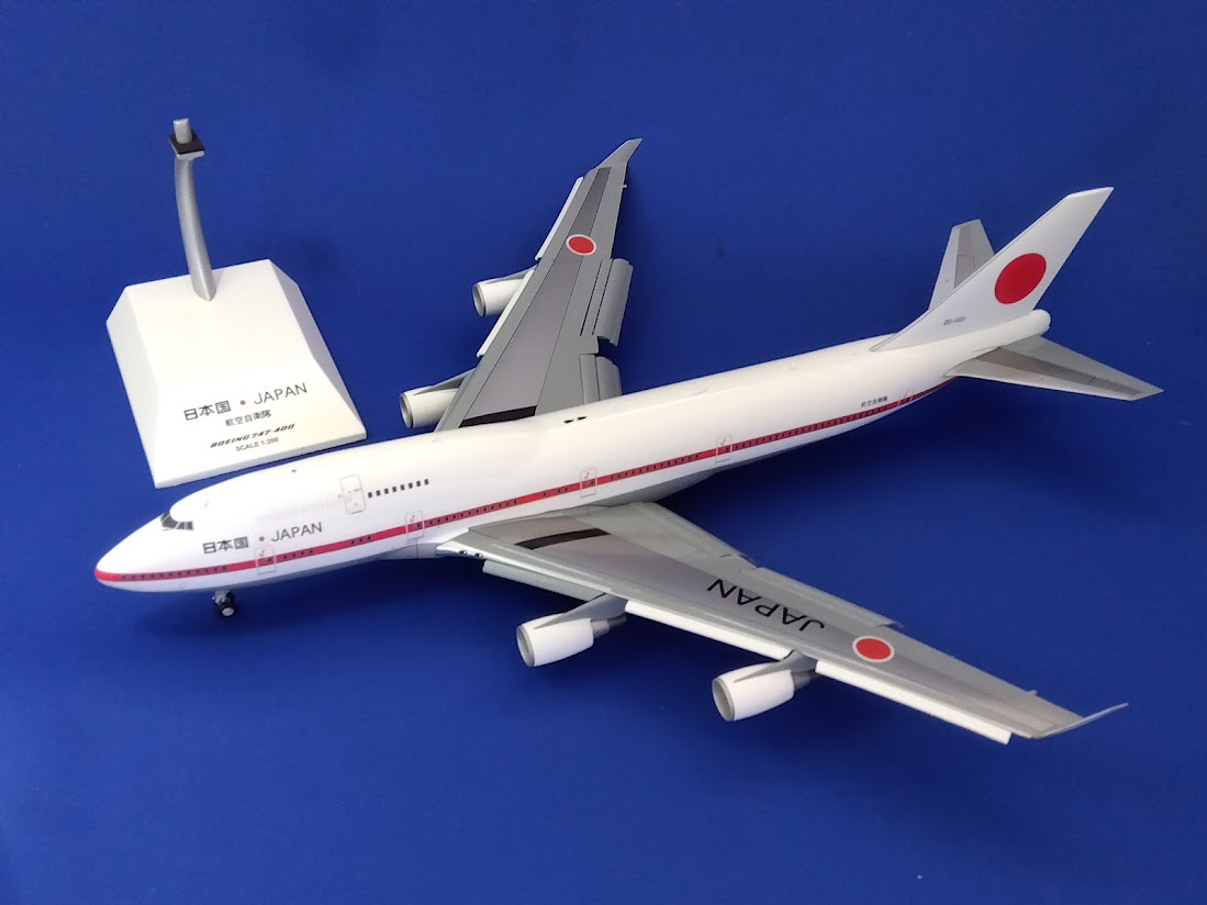 LH2207A JCWING JASDF / 日本国政府専用機 B747-400 20-1101 FlapDown