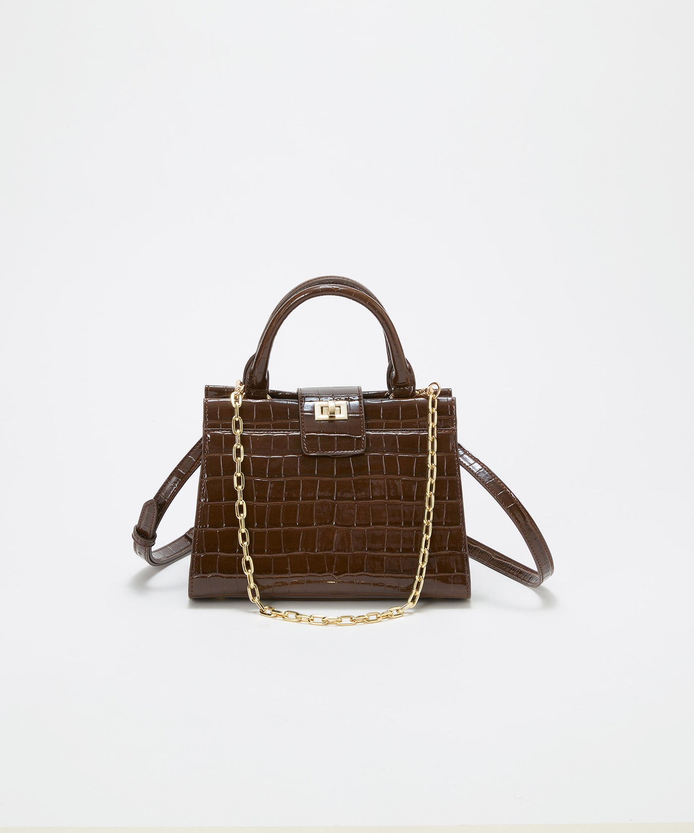 クロコ エナメル 2way ハンドバッグ – TOPKAPI（トプカピ）