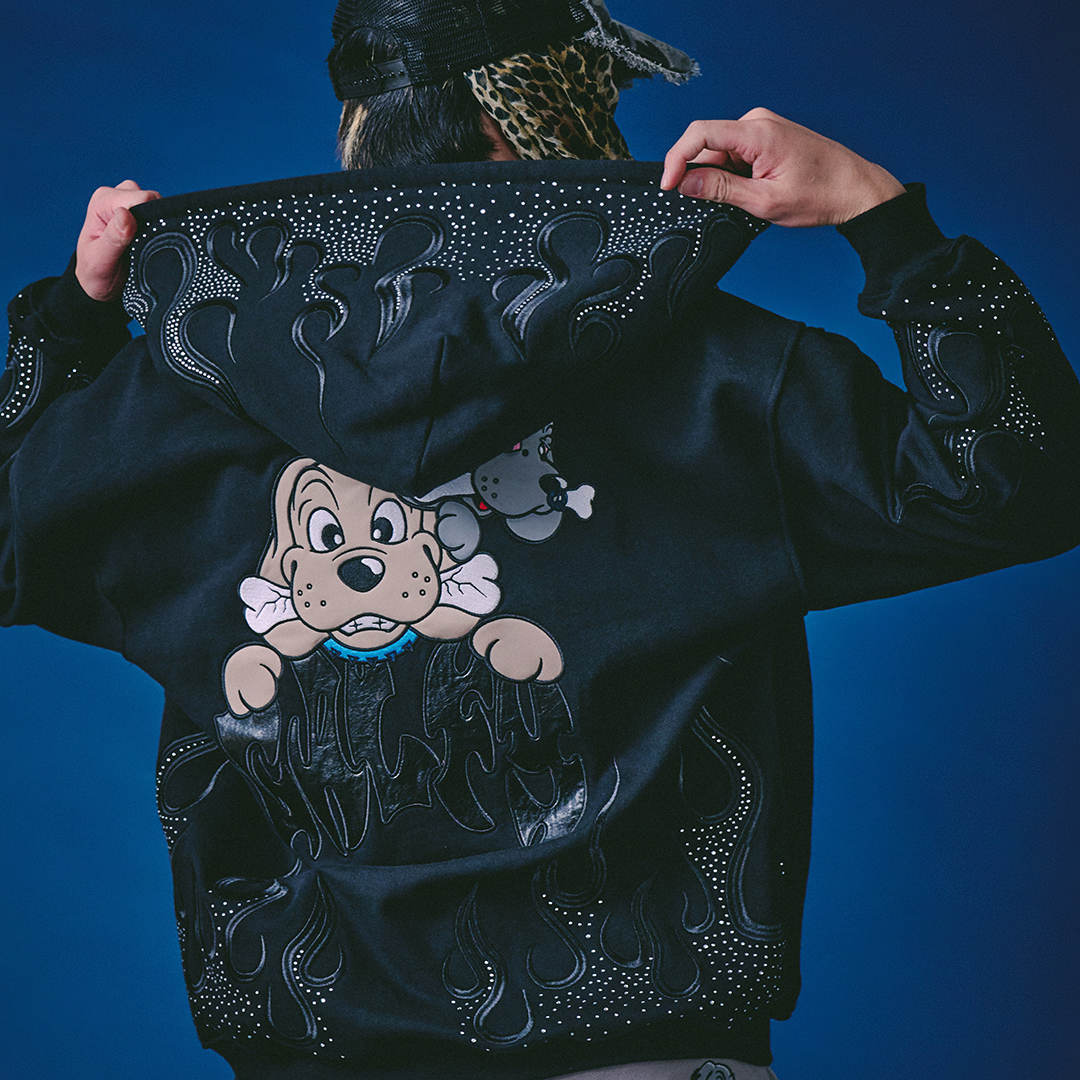 株式会社ク・ラッチ / ファイヤーピカピカZIPパーカー 161040