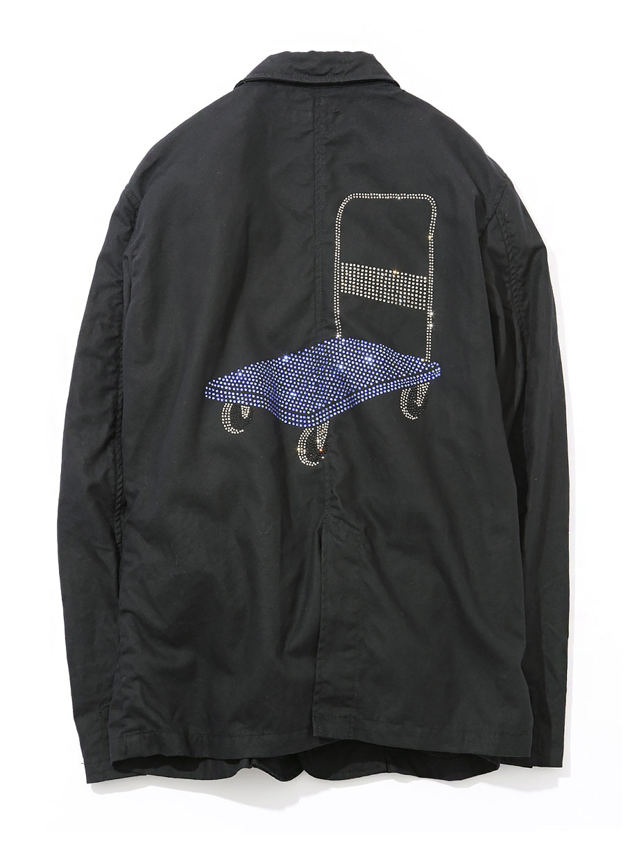 台車ラインストーンジャケット｜ウサギがいない｜CUNE ONLINE STORE