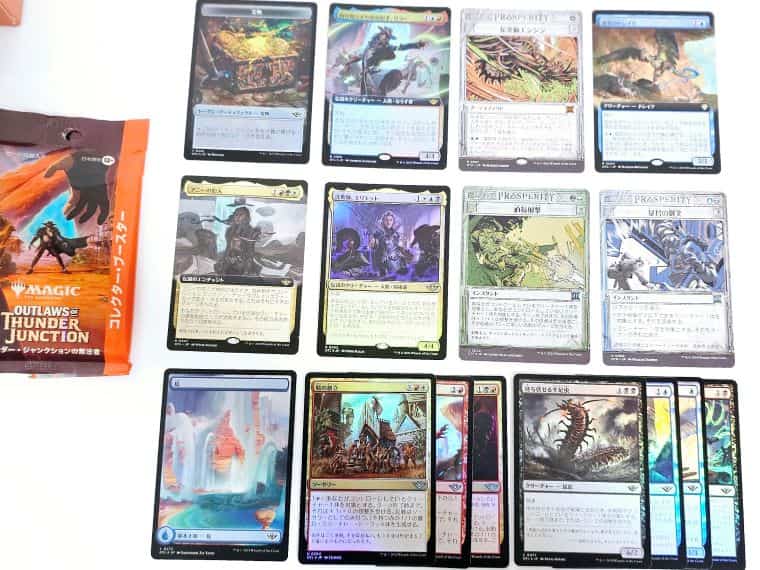 MTG】サンダー・ジャンクションの無法者コレクターブースターBOX開封
