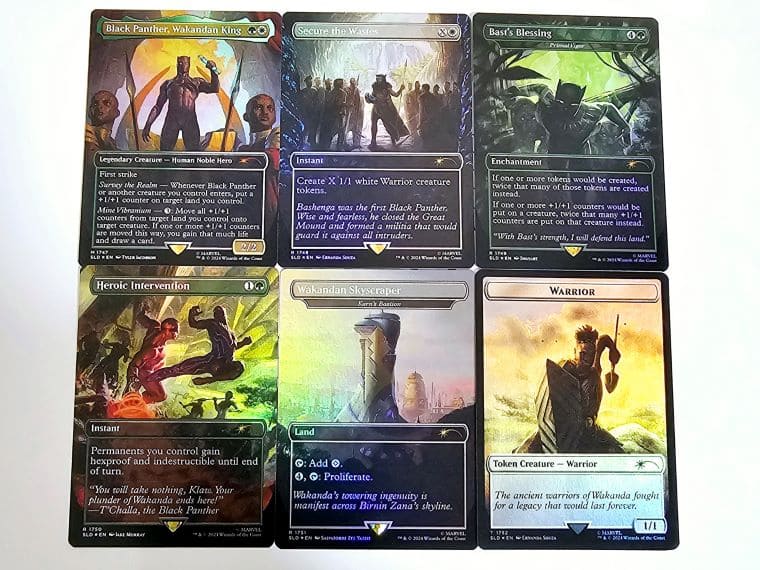 Secret Lair マーベルとMTGコラボのFoilバンドルを買ったので開封して