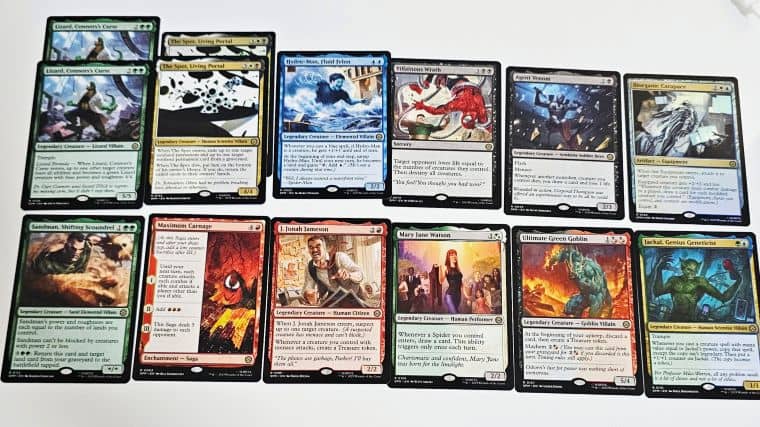 MTG】スパイダーマンのGIFT Bundleが発売！開封して内容を確認してみた