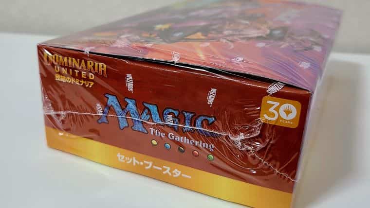 9月9日発売「MTG団結のドミナリア」先行販売セットブースターBOXを開封