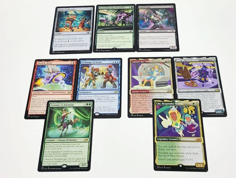 MTG】UNFINITYのパック開封結果と当たりカードまとめ｜CUBEの部屋