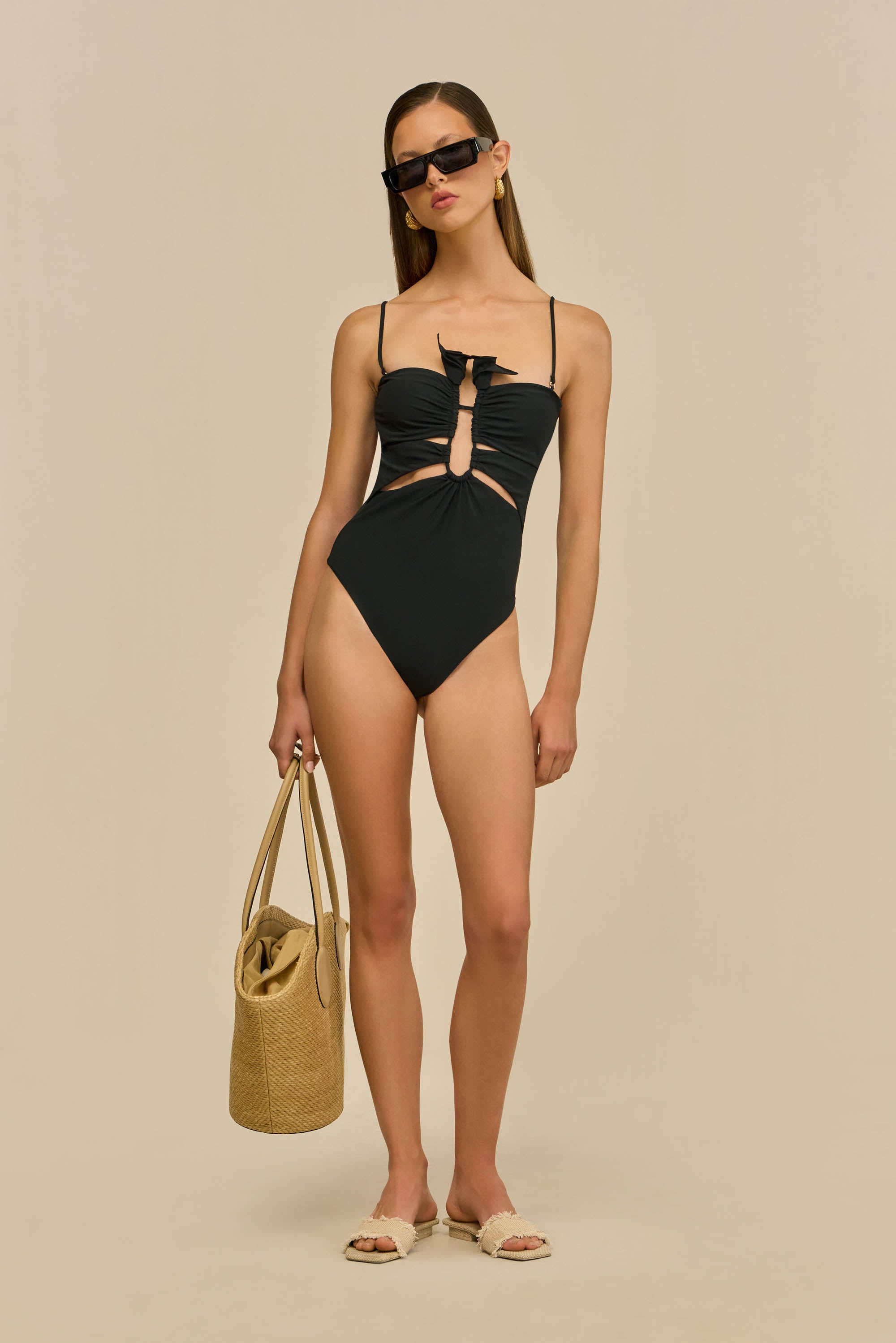 CELESTINE ONE PIECE - BLACK – CULT GAIA