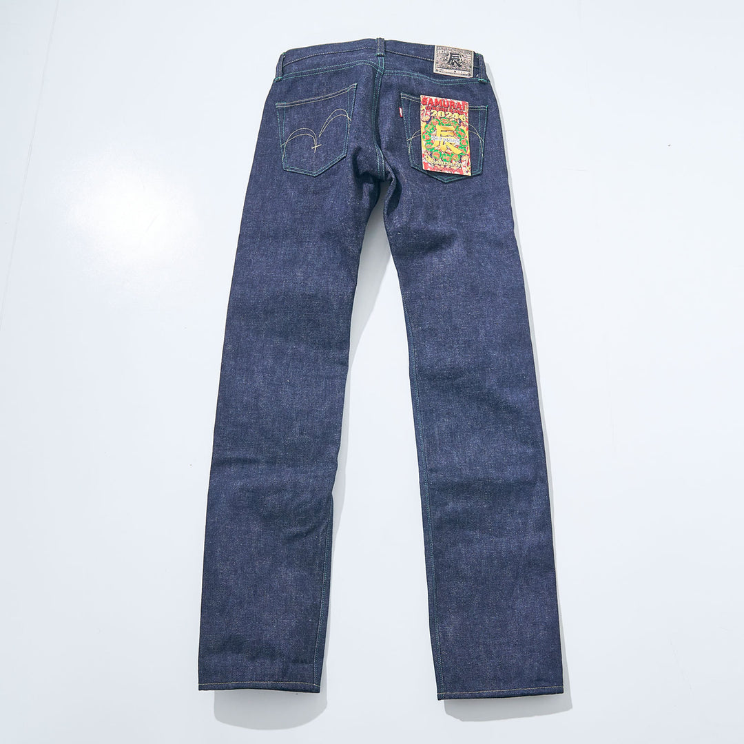 SAMURAI JEANS サムライジーンズ 刺繍 スカシャツ オープンカラー