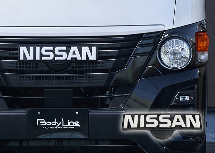 キャラバン 3型専用 BodyLine NISSAN キャプスエンブレム を販売中