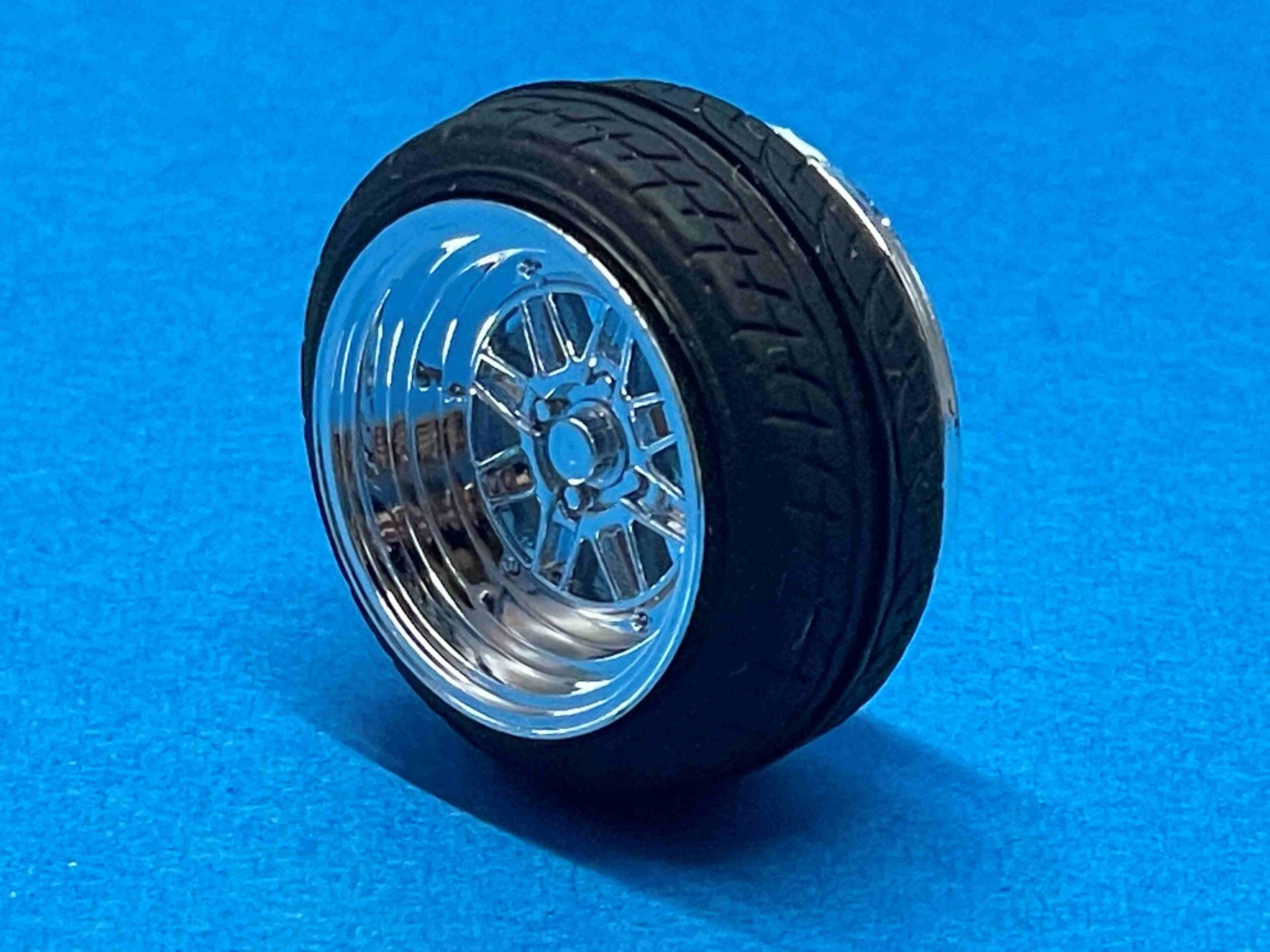 アオシマ ホイール 1/24-THE☆チューンドパーツ[0089] マークⅢ 浅リム