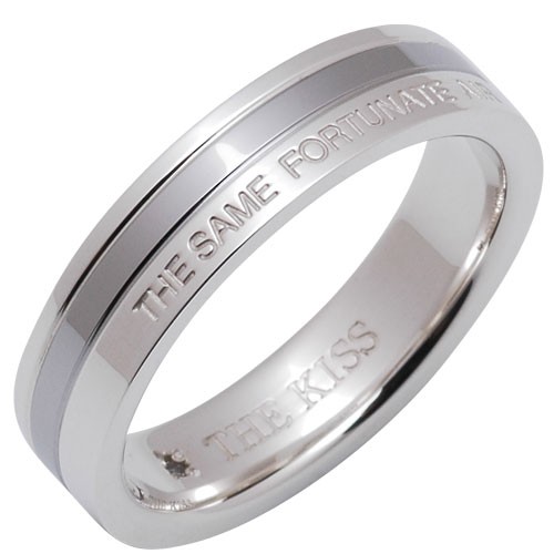 シルバー×ステンレス リング SR1613DM｜THE KISS（ザ・キッス）公式通販
