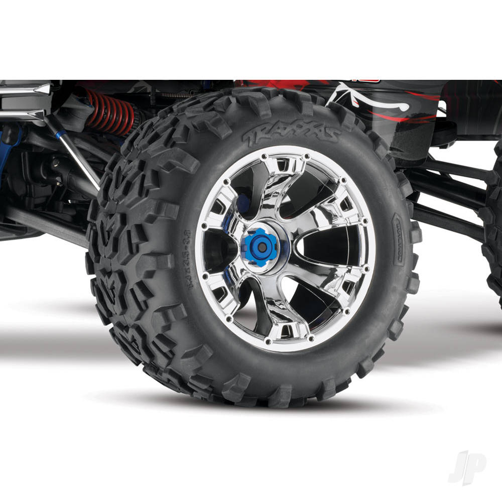 Traxxas Revo 3.3 1:10 4WD RTR Nitro Monster Truck, Blue (+ TQi 3