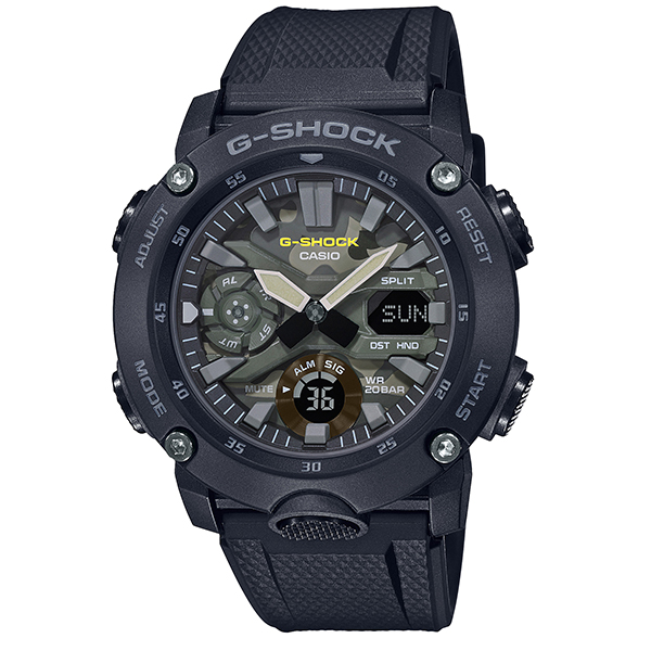 GA-2000SU-2AJF ブルー ＜カモフラ文字盤＞【G-SHOCK】「GA-2000