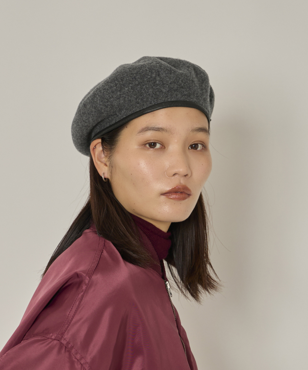 arth Ca Monty Beret | 58cm(58) BLACK (01) | arth / アース | BERET