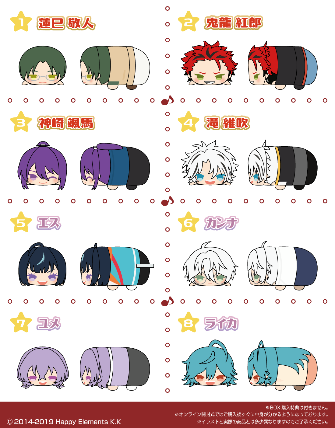 もちもちマスコット あんさんぶるスターズ！！ vol.13 単品販売