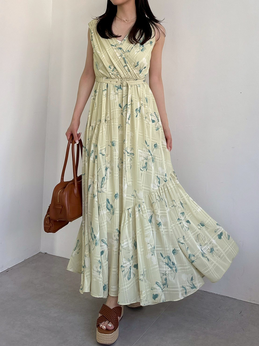 45r カディ アンデスフラワープリントカシュクール 45R（フォーティ