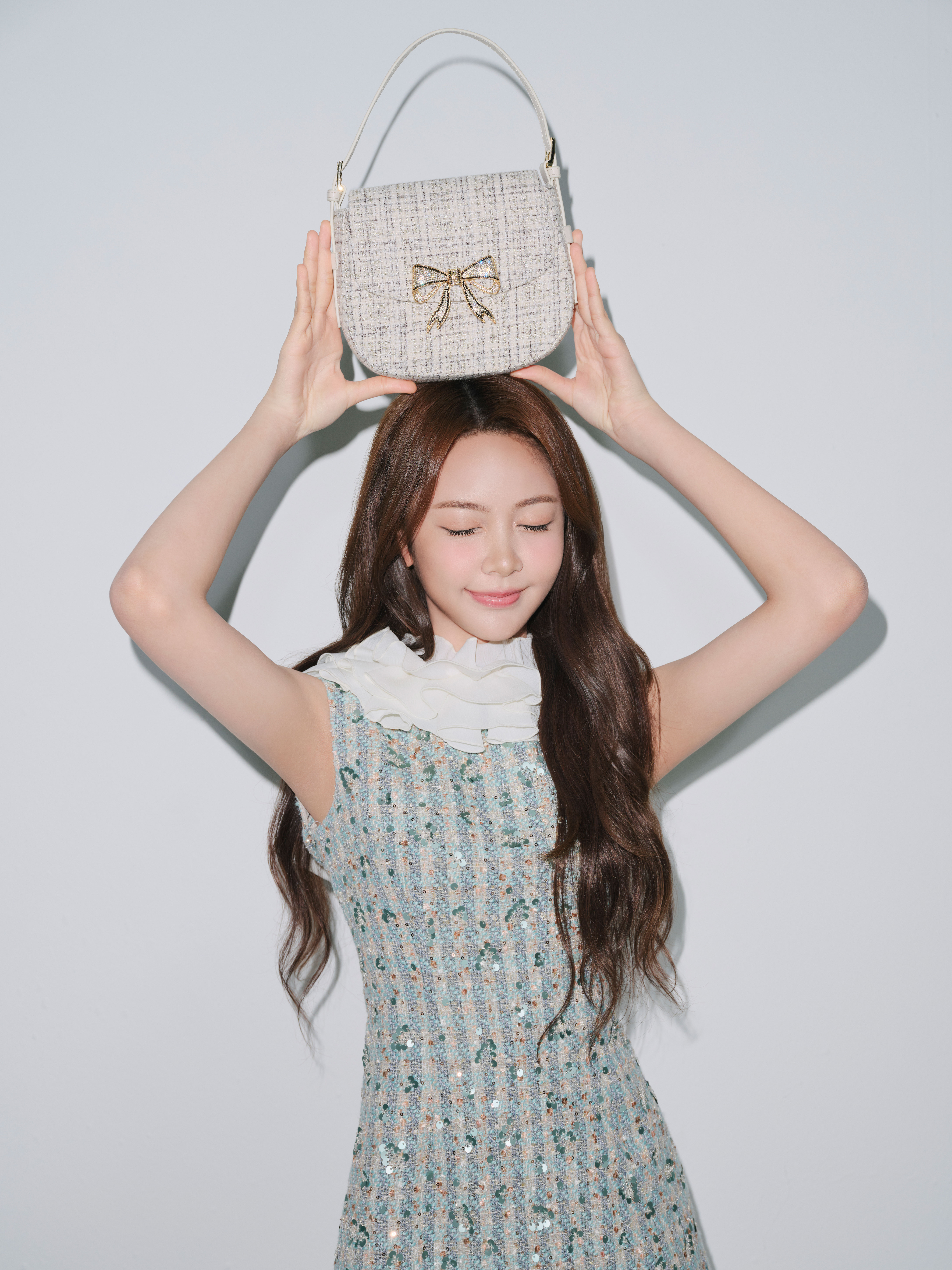 L.B CANDY STOCK]ビジューラウンド2wayミニバッグ(バッグ)｜LILY BROWN