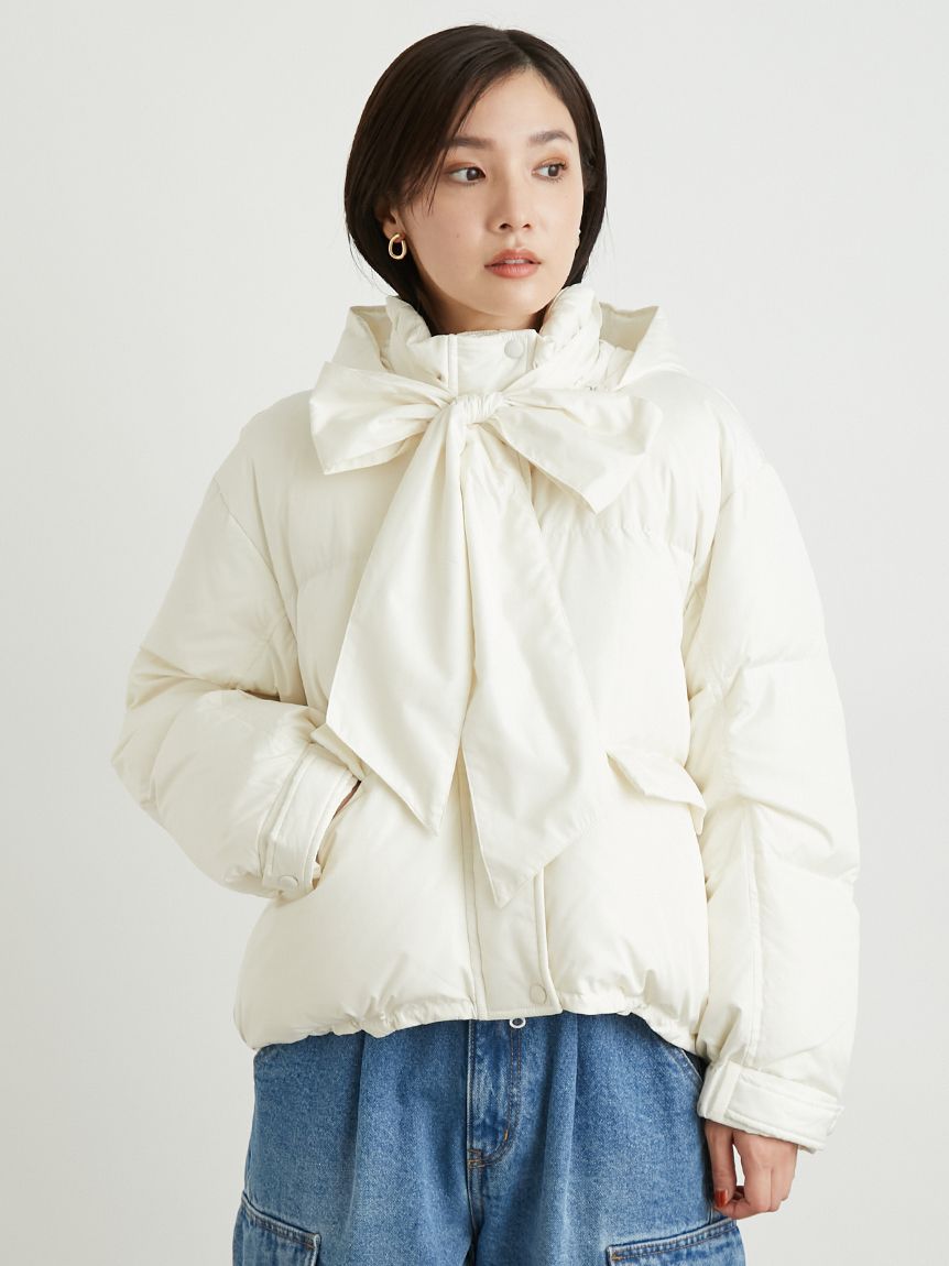 新垣結衣さん着用】Recycleダウンジャケット(コート)｜アウター｜LILY