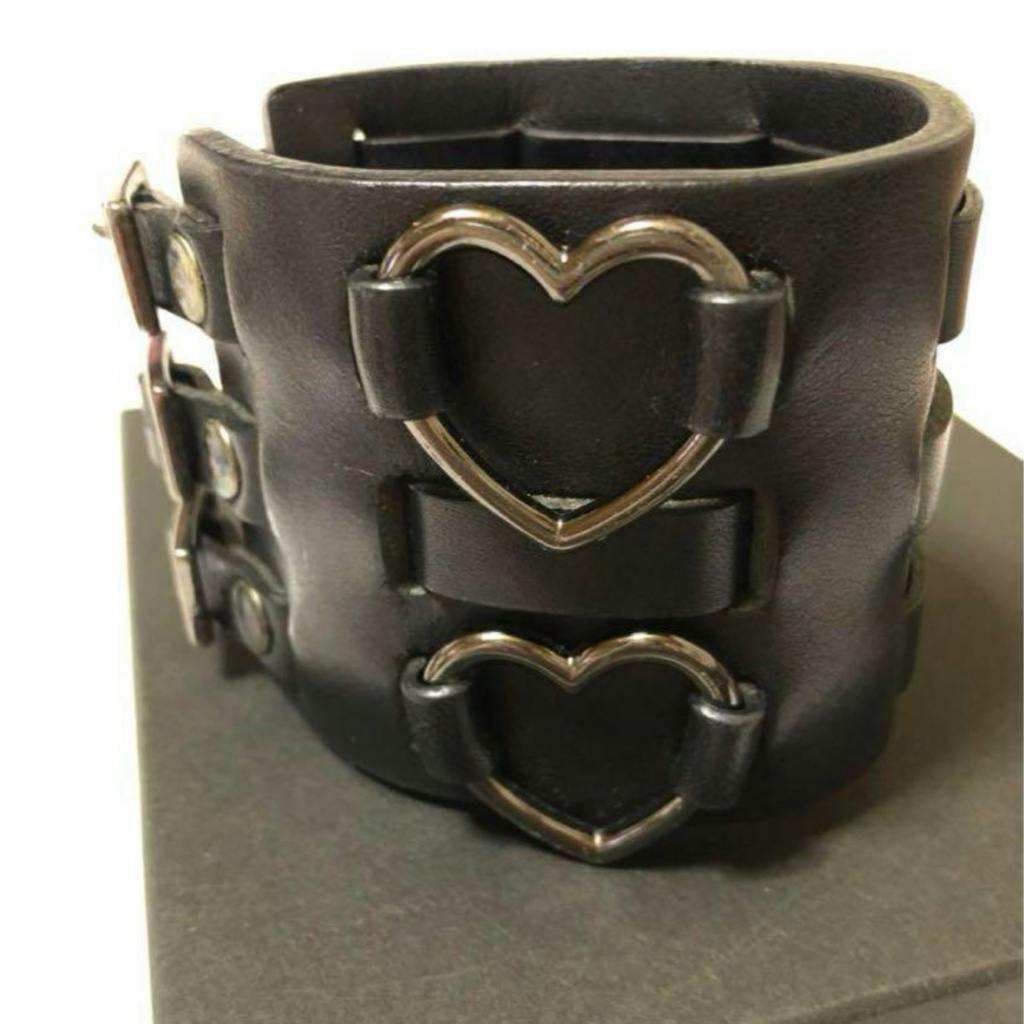 NUMBER (N)INE ナンバーナイン 06ss レザーバングル - ARCHIVESTOCK