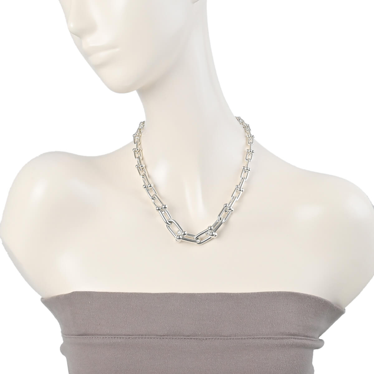 60153092 ハードウェア グラジュエイテッド リンク ネックレス 新品