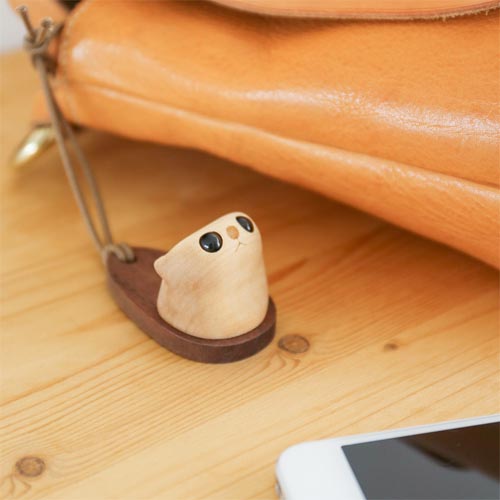 旭川クラフト 工房かわせみ ホルダー 国産クラフト 木製 キーホルダー