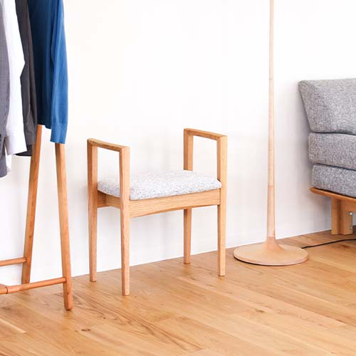 飛騨家具 shirakawa シラカワ Entrance エントランスチェア ストレート