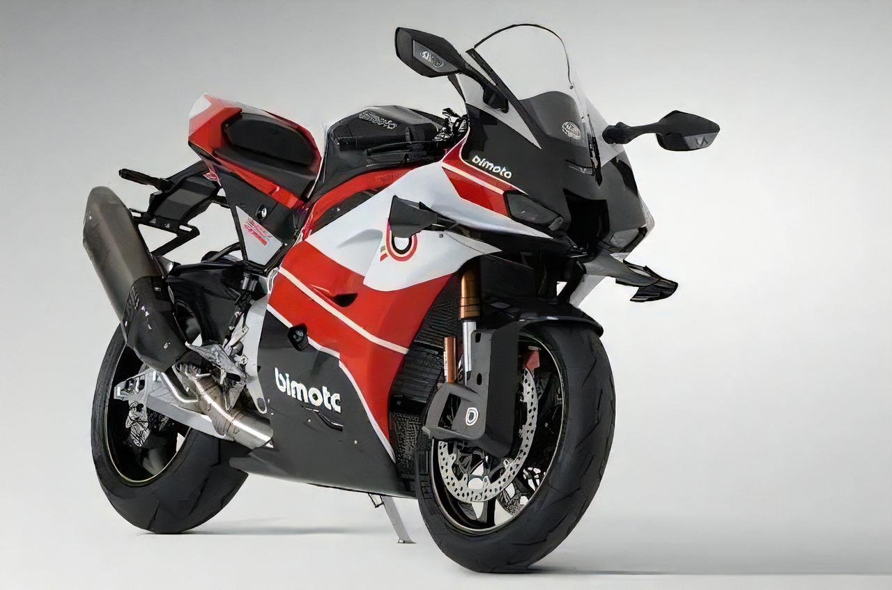 ビモータが新型車「KB998リミニ」を発表！ カワサキZX-10RRの心臓を