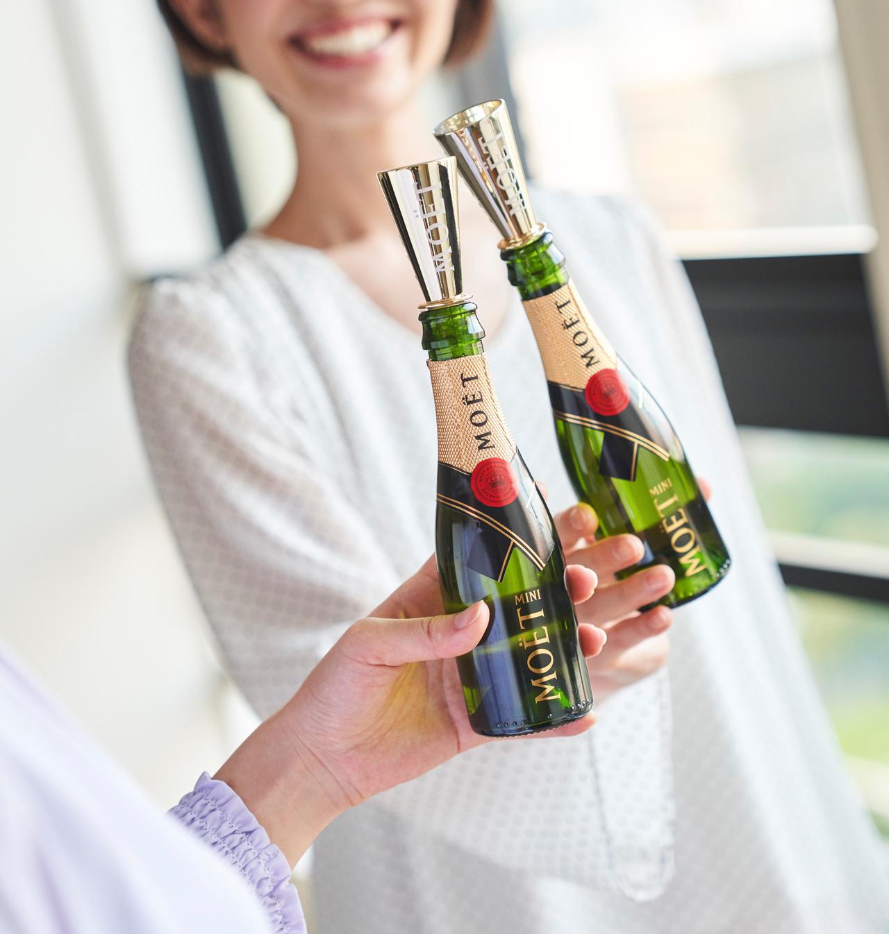 Moet Magic Hour」スタート！ 『ミニモエ』と一緒に素敵な時間を