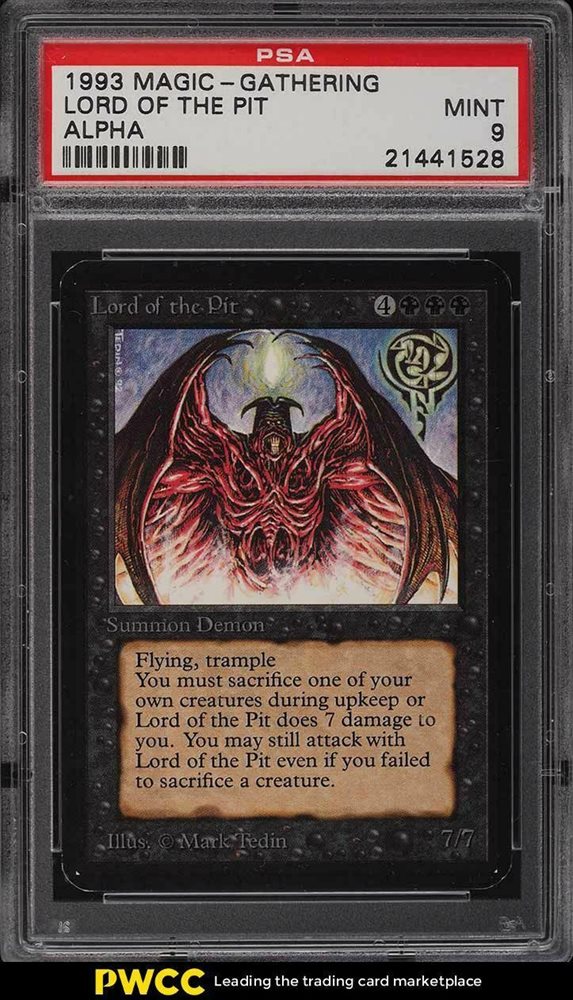 PSA10 新枠 旧枠 2枚セット Lord of the Pit 30th PSA10 新枠 旧枠 2枚