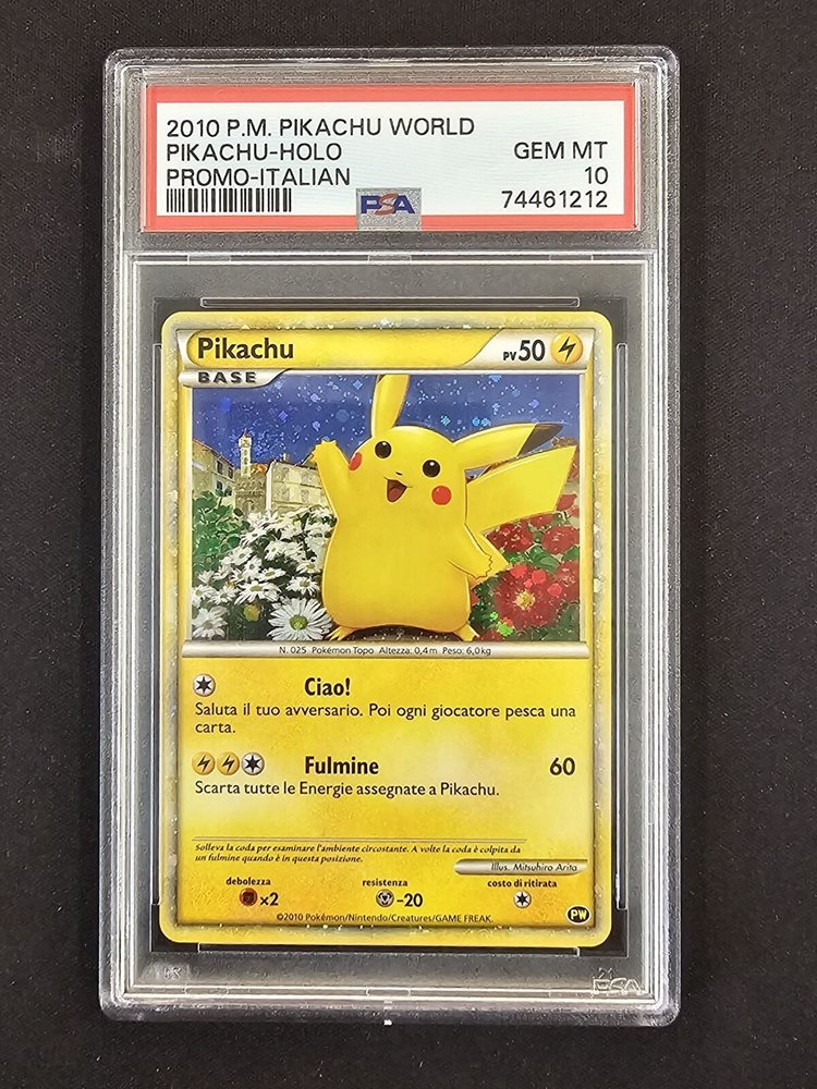 PSA 10 pikachu ピカチュウワールド ポーランド 2010 PSA 10 pikachu