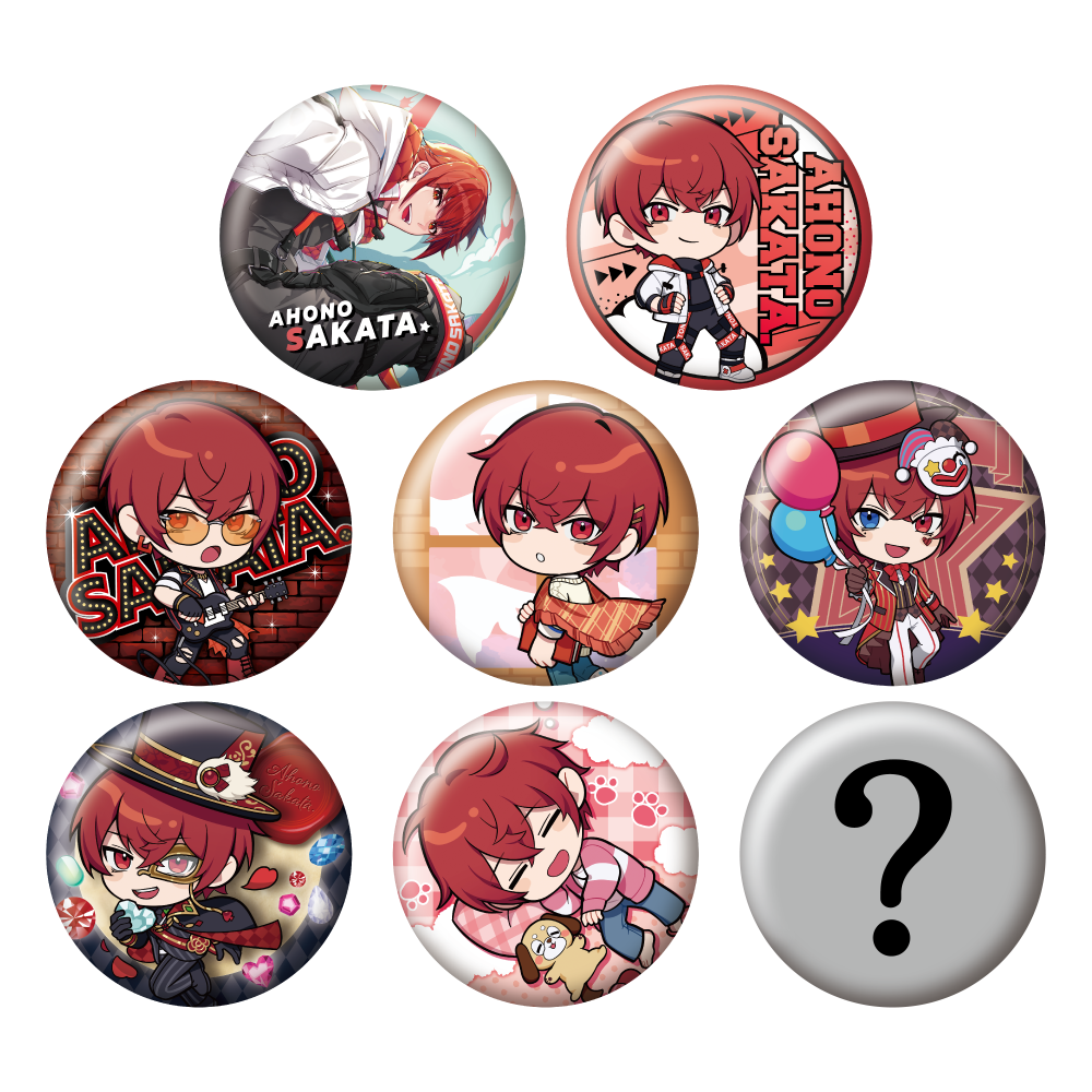 しまさか BD 2025 となりの坂田 シクレ グラスデフォ 缶バッジ あほの