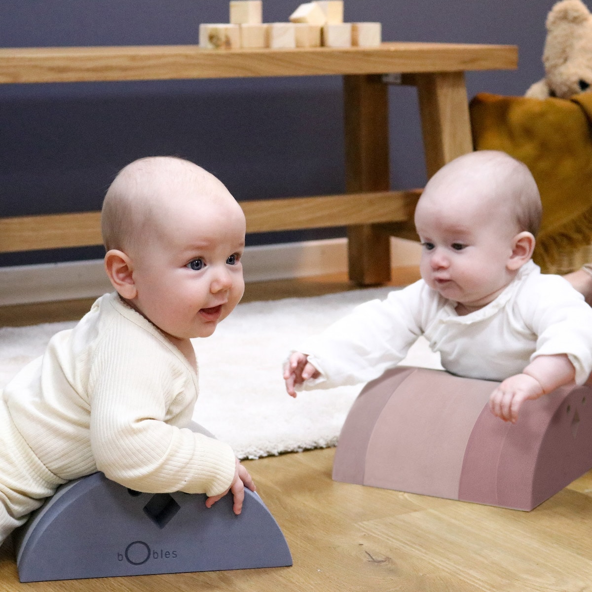 ボブルス チキン（ブルーグレー）: バリエーション表示 ボーネルンド