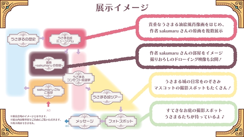 全国を巡回！「うさまらー感謝祭 ～うさまる城へようこそ～」が、東京