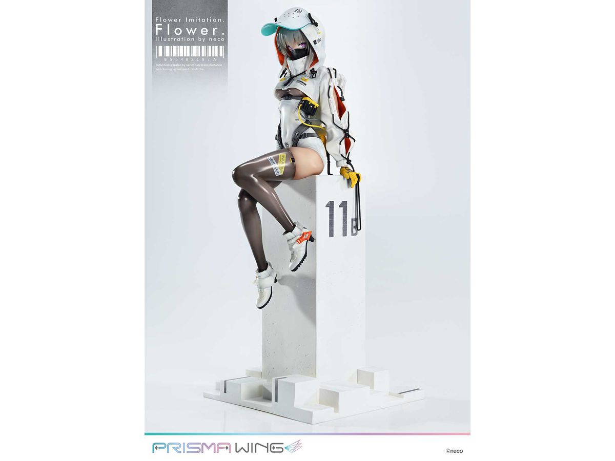 1/7 PRISMA WING Flower Imitation. Flower. Illustration by neco