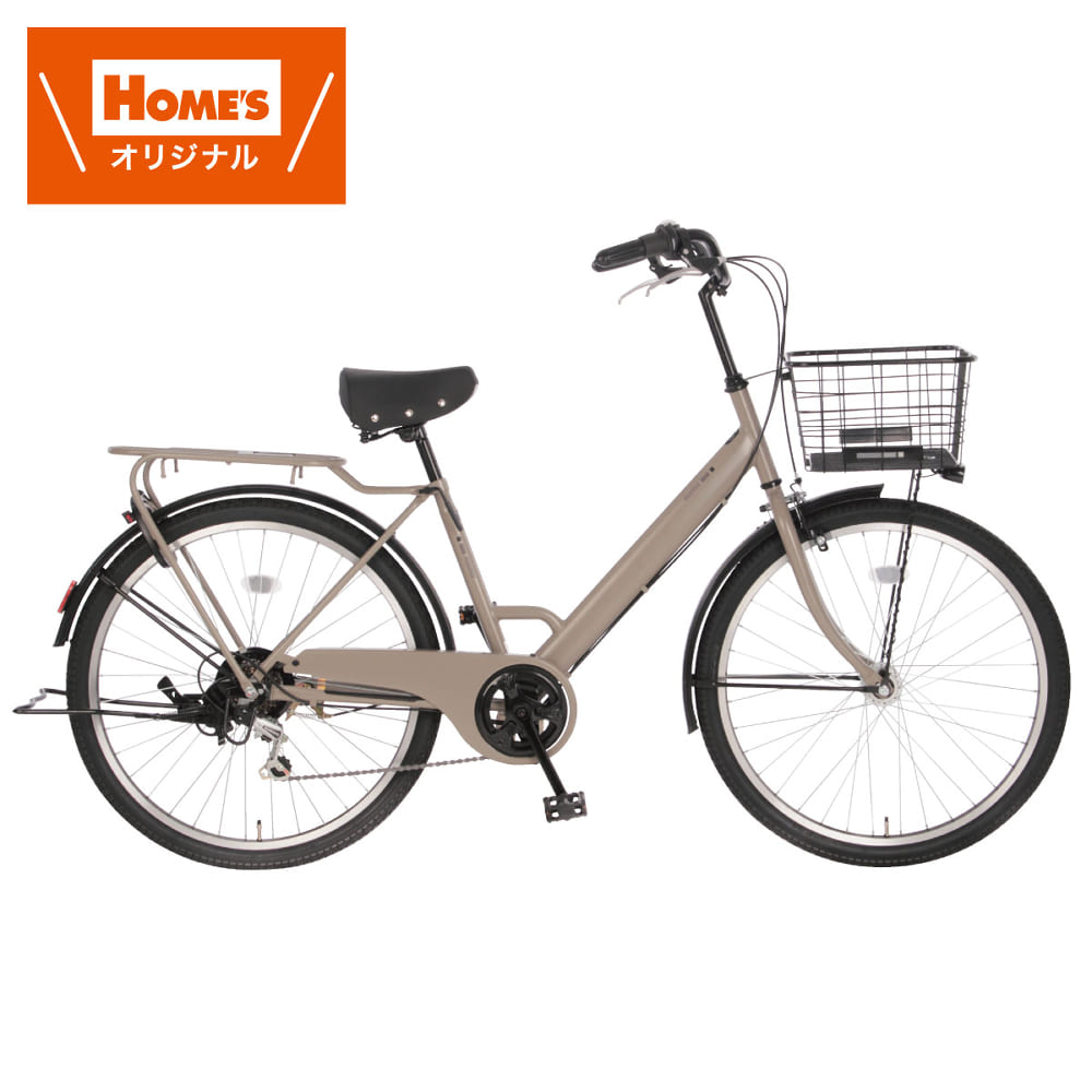 シティサイクル（軽快車） 26インチ 常時点灯ライト NH－506－1