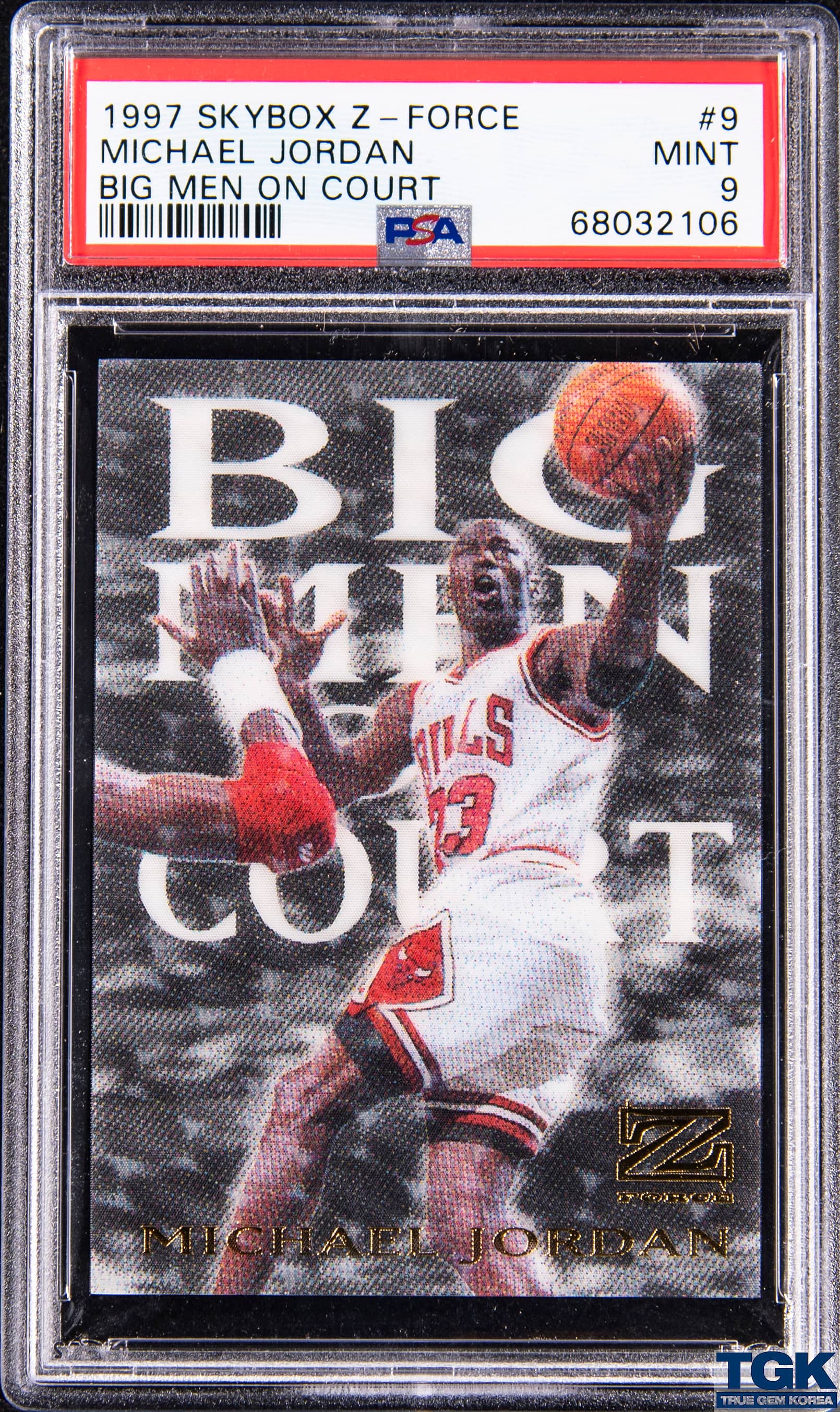 Michael Jordan 1997 Skybox Z-Force #9BMOC Big Men on Court Price