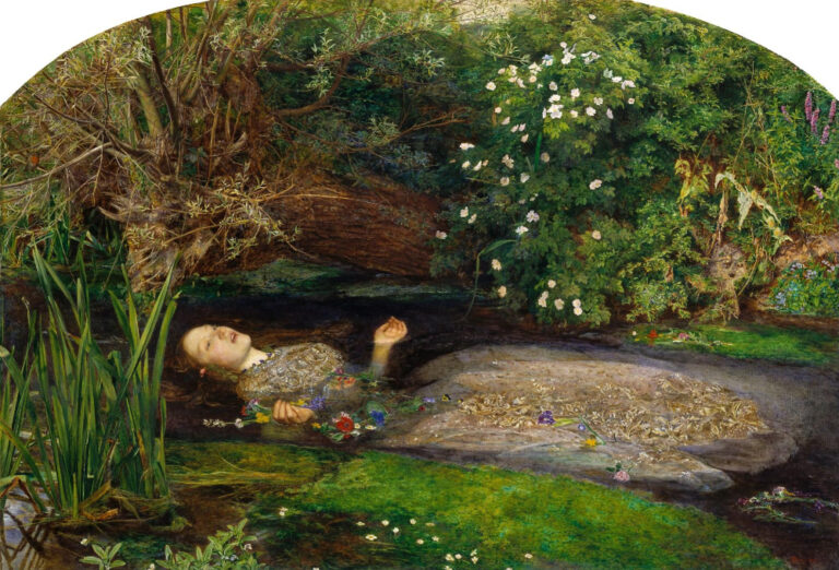 オフィーリアに魅せられた画家たち：水と女性と死の美学 | イロハニアート