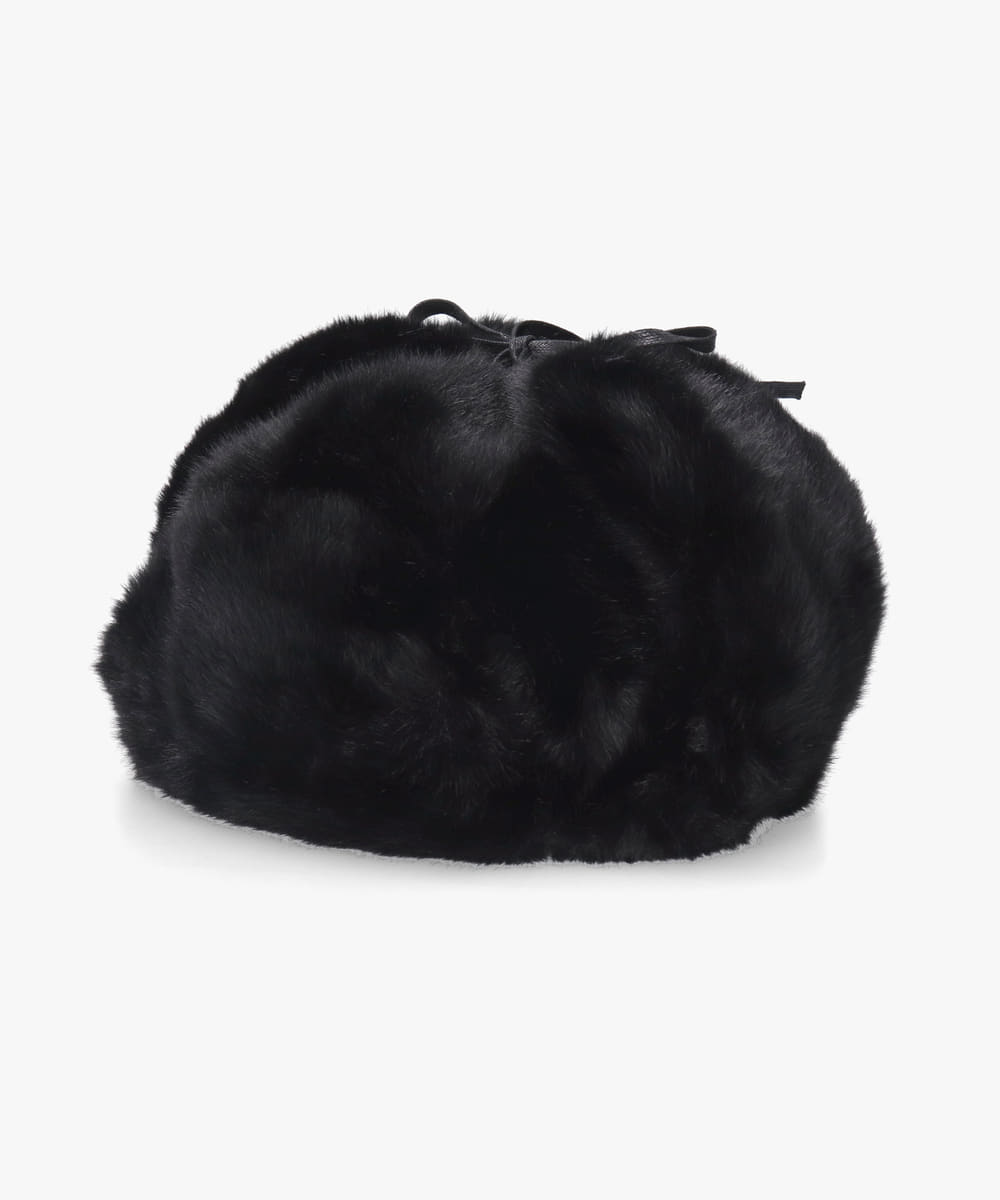 KANGOL×Mastermind FAUX FUR TRAPPER | M(07) BLACK (01) | USHANKA